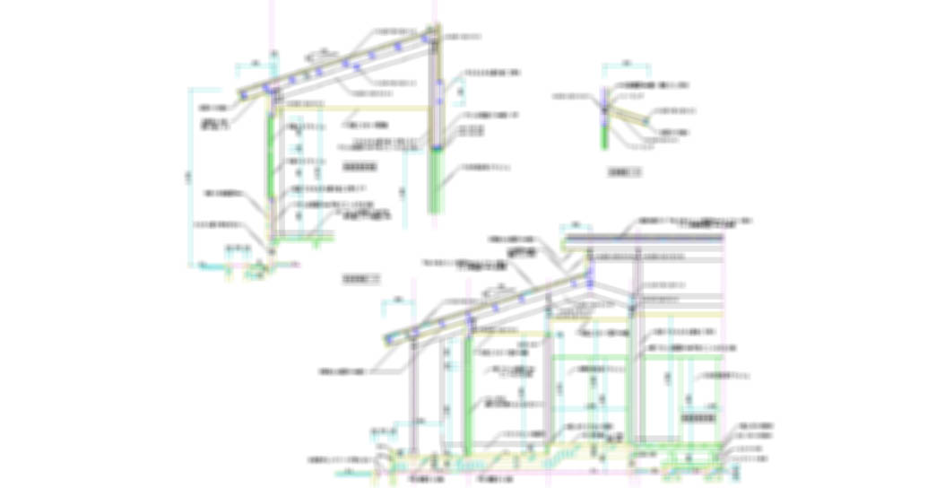 製作事例　建築　一般平面図　A3　After