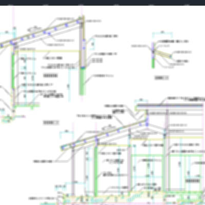 製作事例　建築　一般平面図　A3　After