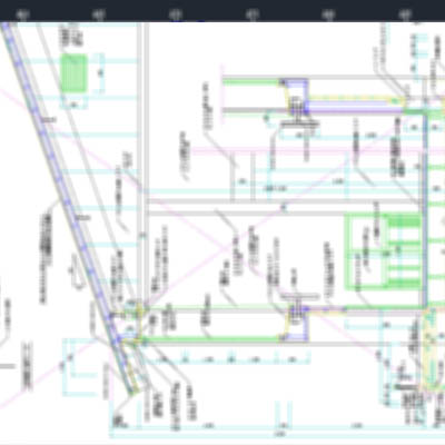 製作事例　建築　一般平面図　A3　After