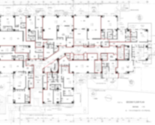 建設　一般平面図製作事例完成図面