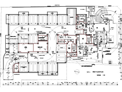 建築　一般平面図　完成図面