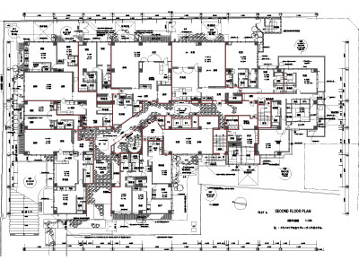 建築　一般平面図　完成図面